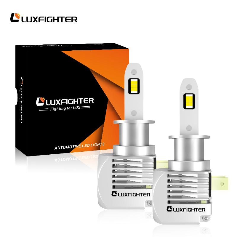 Ampoules de phare LED H3 Q16 100 W 8 000 lumens 600 % extrêmement lumineuses 6 500 K blanc froid