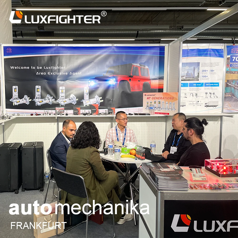 Technologie d'éclairage automatique pilote : Luxfighter a fait ses débuts au salon des pièces automobiles Automechanika Frankfurt 2026 Technologie d'éclairage automatique pilote : Luxfighter a fait ses débuts au salon des pièces automobiles Automechanika Frankfurt 2026